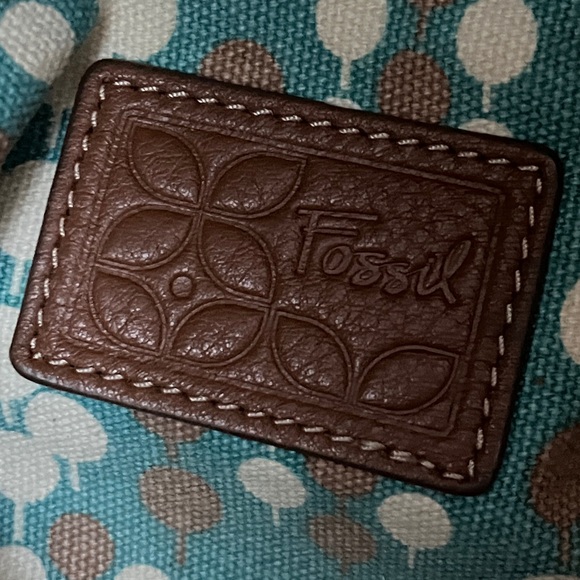 Vintage Fossil floral tote - Picture 7 of 9